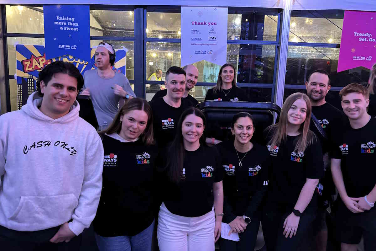 The 5Ways team at the VSK Treadmill Challenge